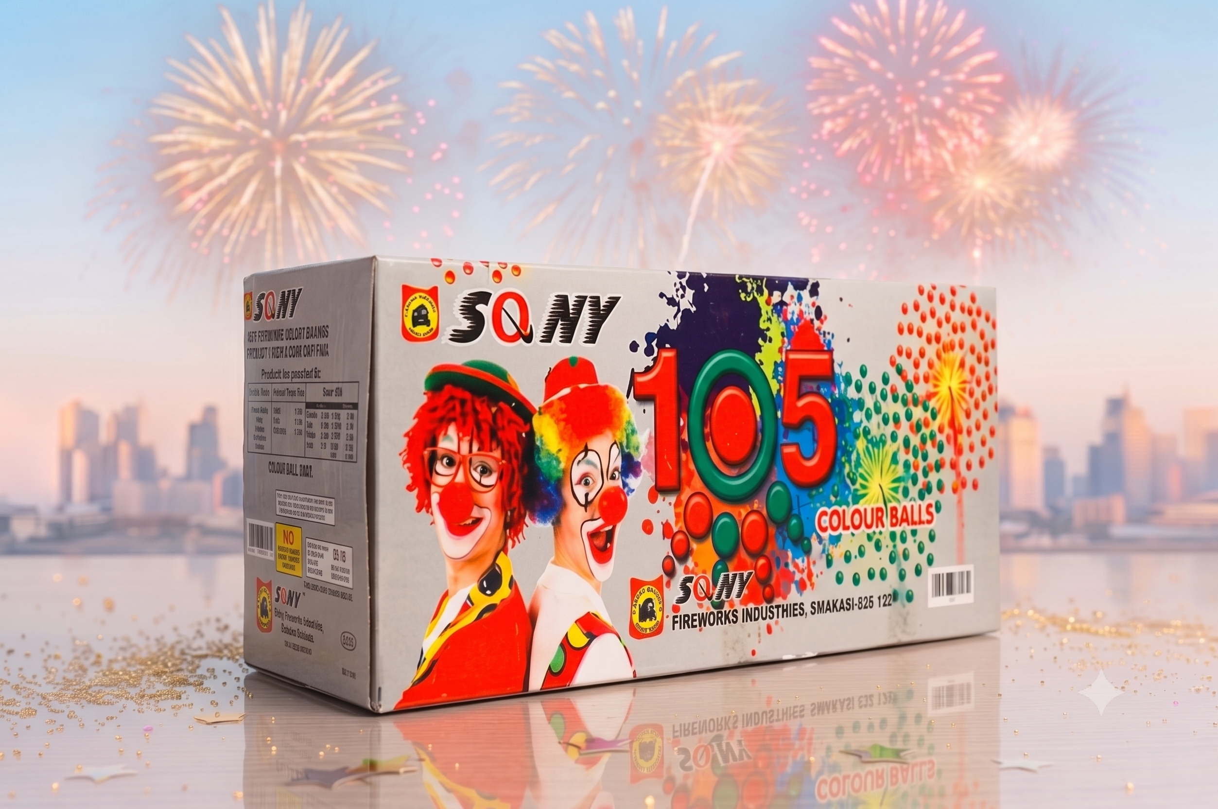 105 Colour Balls